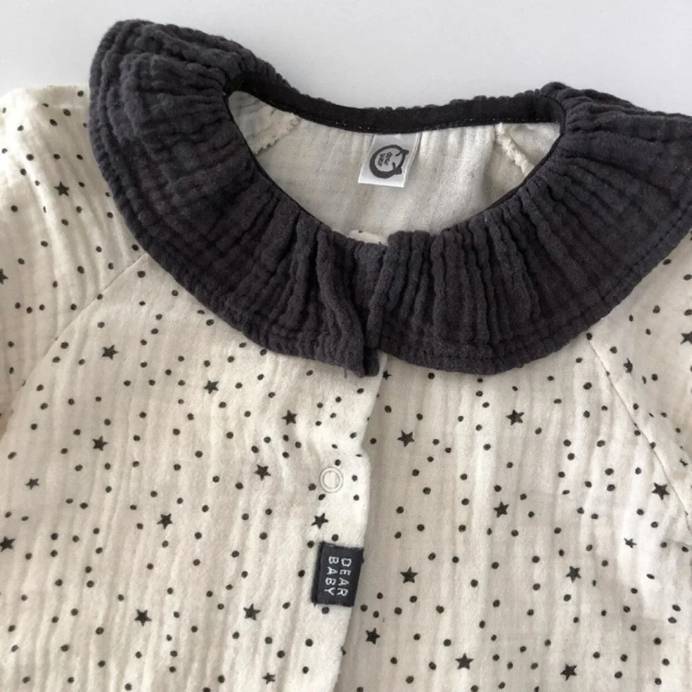 Dear Baby muslin one-piece